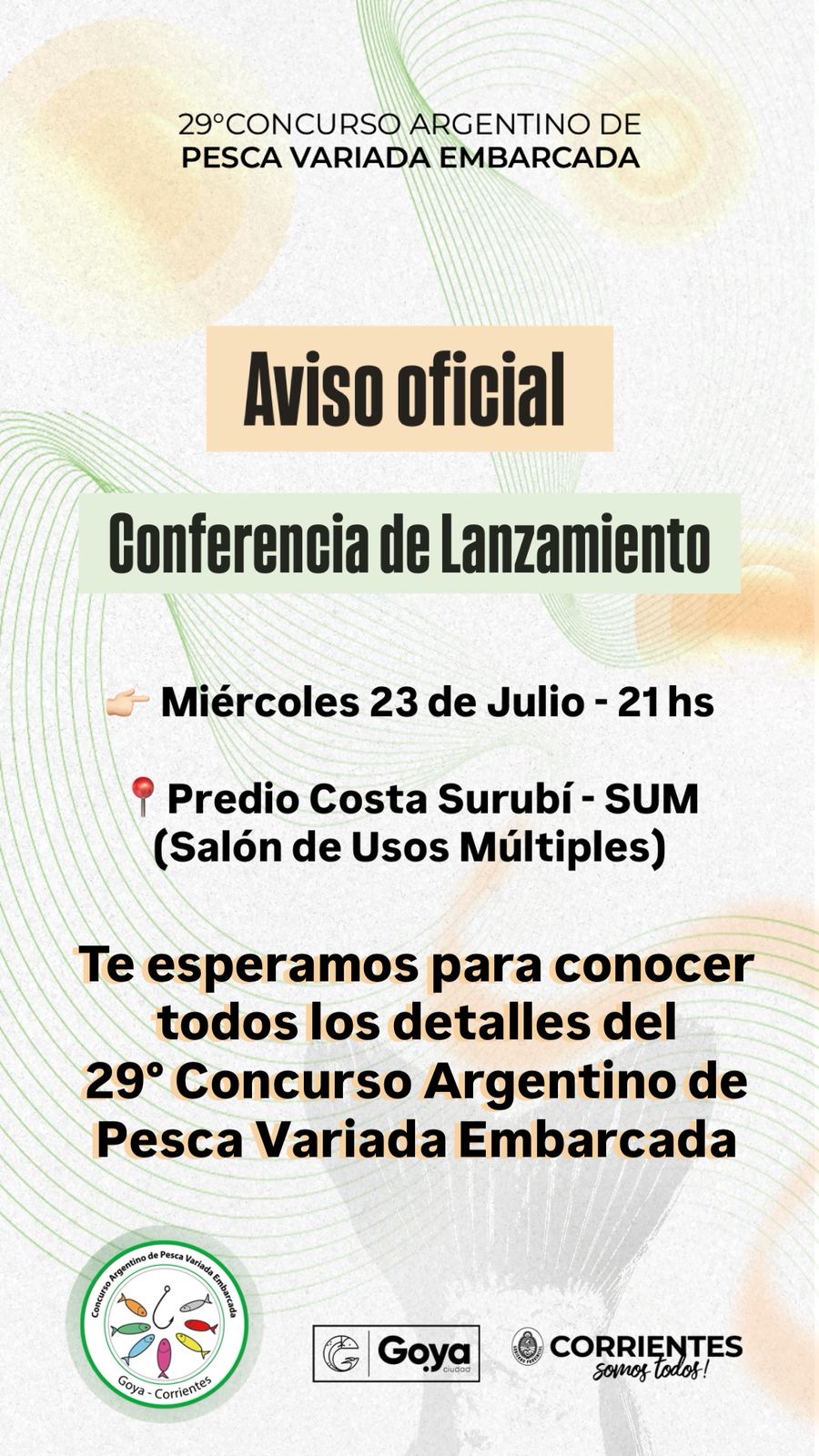 HOY: CONFERENCIA DE LANZAMIENTO PESCA VARIADA EMBARCADA