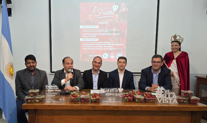 El municipio de Bella Vista anunció la realización de dos eventos en esa localidad y paraje Desmochado