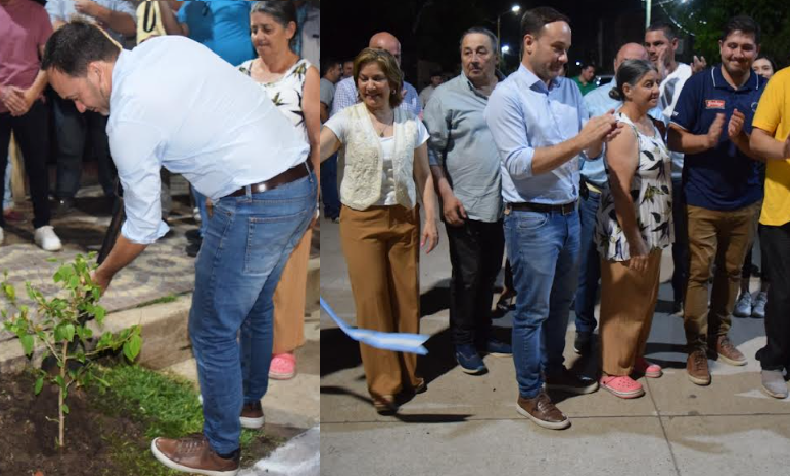 BARRIO MEDALLA MILAGROSA: INTENDENTE HORMAECHEA Y VECINOS INAUGURAN PAVIMENTO EN HORMIGÓN ARMADO Y OBRAS COMPLEMENTARIAS