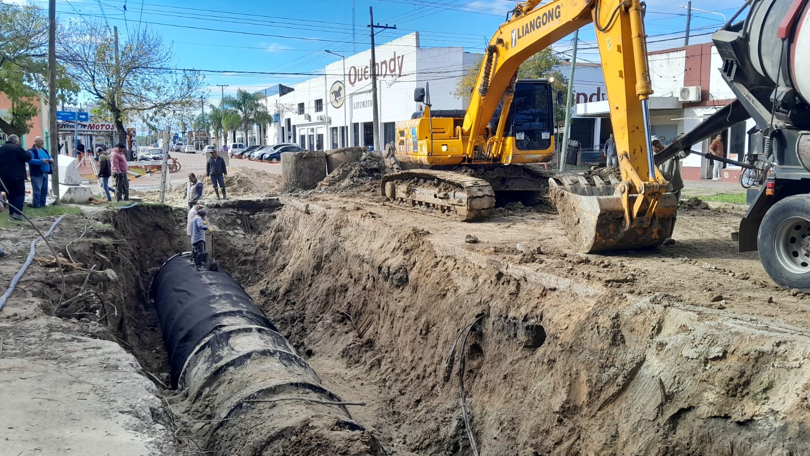 AVENIDA MADARIAGA: FINALIZÓ OBRA DE REPARACIÓN DEL PRINCIPAL PLUVIAL