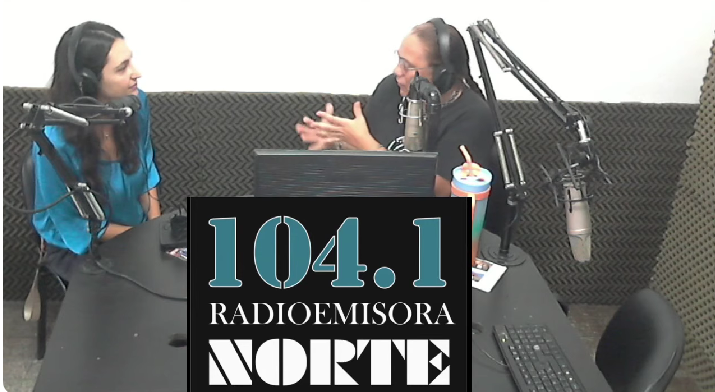 Flavia Pozzer con Gaby Cejas