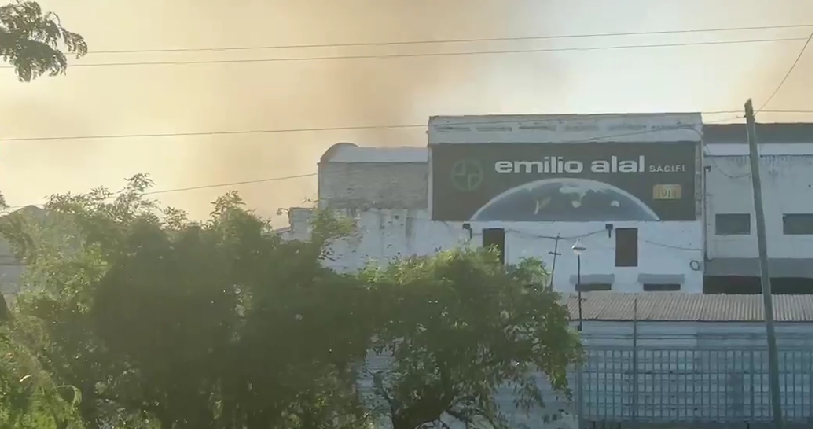 GOYA EN ALERTA: SE INCENDIÓ LA FÁBRICA DE HILANDERÍA ALAL 