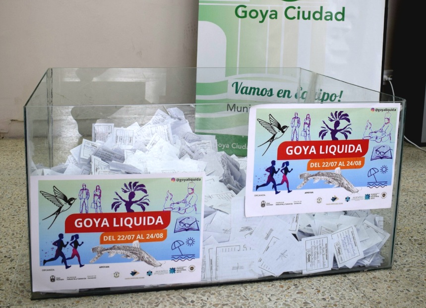 “GOYA LÍQUIDA”: EL SORTEO DE LA OCTAVA EDICIÓN SE REALIZARÁ EL LUNES 6 DE ABRIL