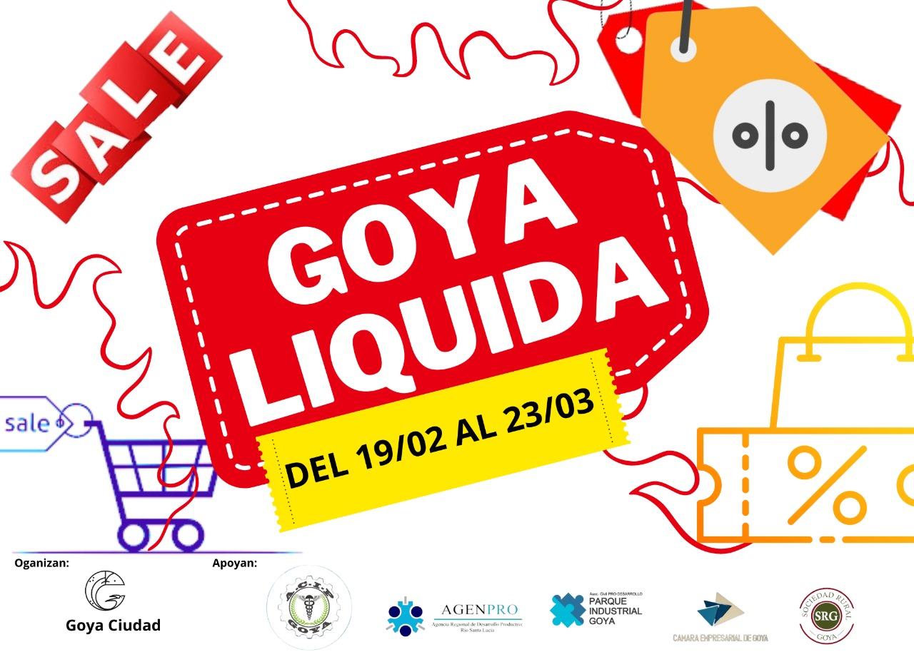 GOYA LIQUIDA: EL HOT SALE GOYANO