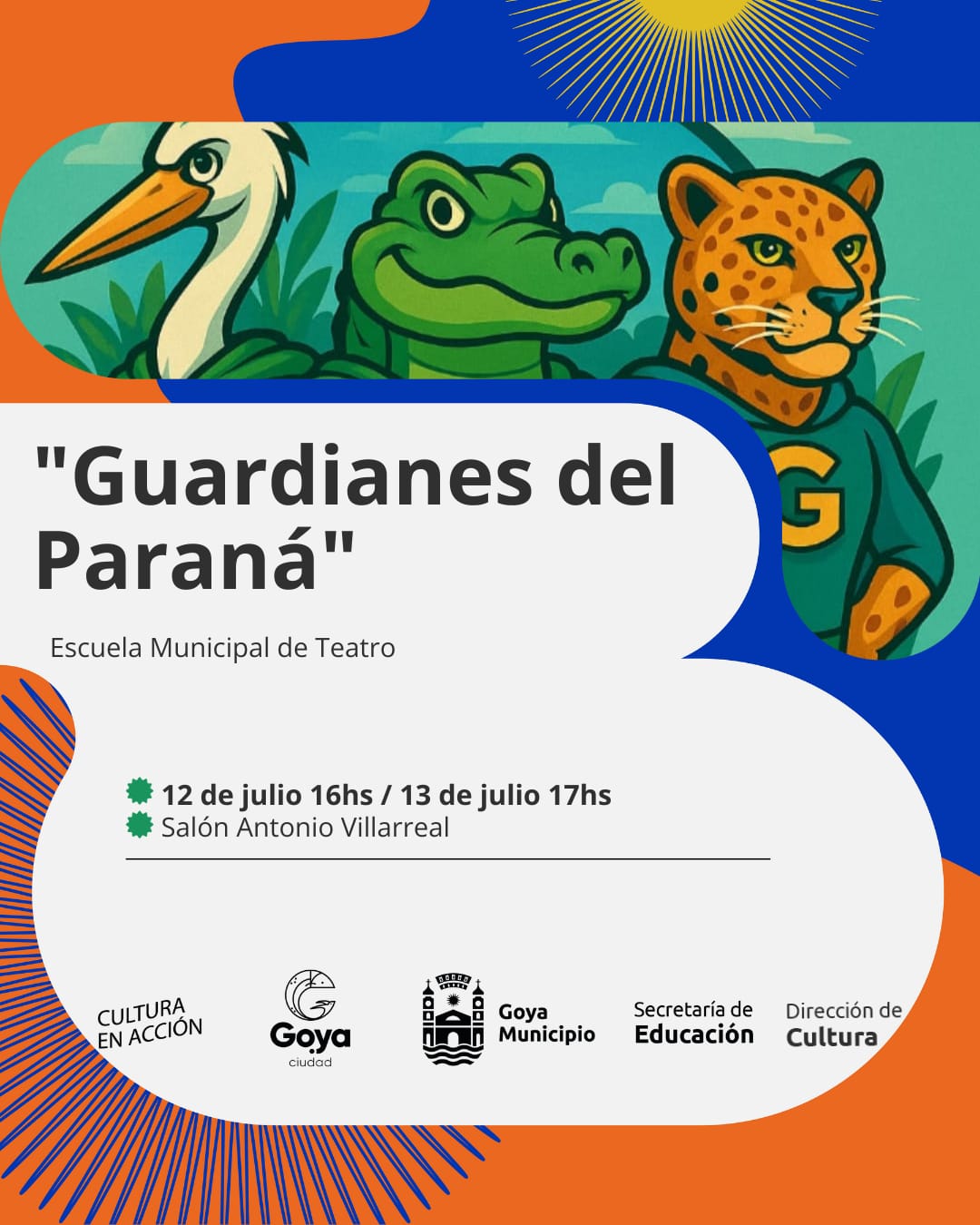“GUARDIANES DEL PARANÁ”: UNA OBRA QUE INVITA A LOS NIÑOS A CUIDAR LA NATURALEZA