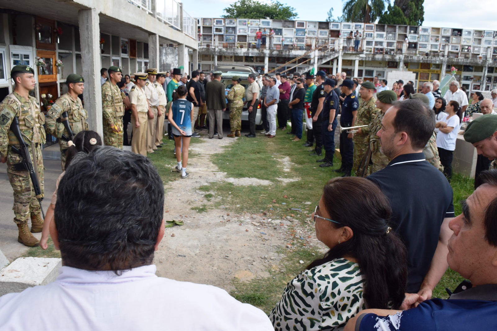 CON PROFUNDO PESAR, LA COMUNIDAD DE GOYA DESPIDIÓ A  ROQUE ZABALA, VETERANO DE GUERRA DE MALVINAS