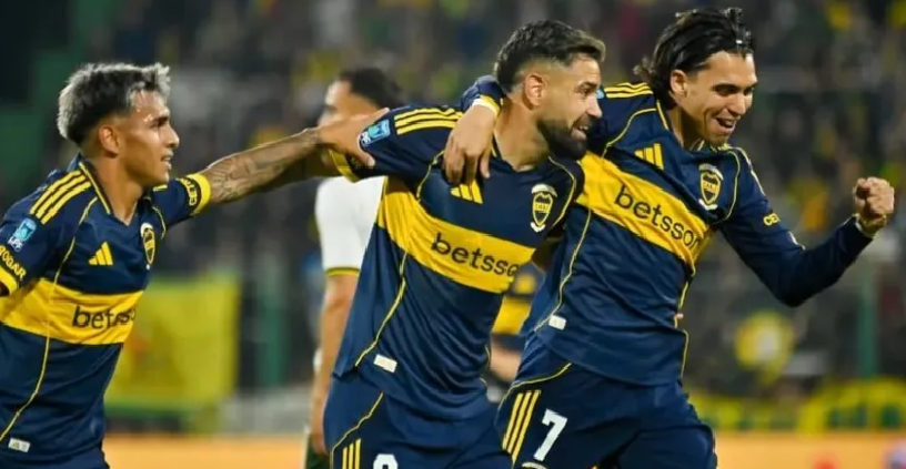 GANÓ, GUSTÓ Y GOLEÓ: UN BOCA "DULCE" VENCIÓ POR 4-0 A DEFENSA Y JUSTICIA Y SE METIÓ EN LOS PLAYOFFS
