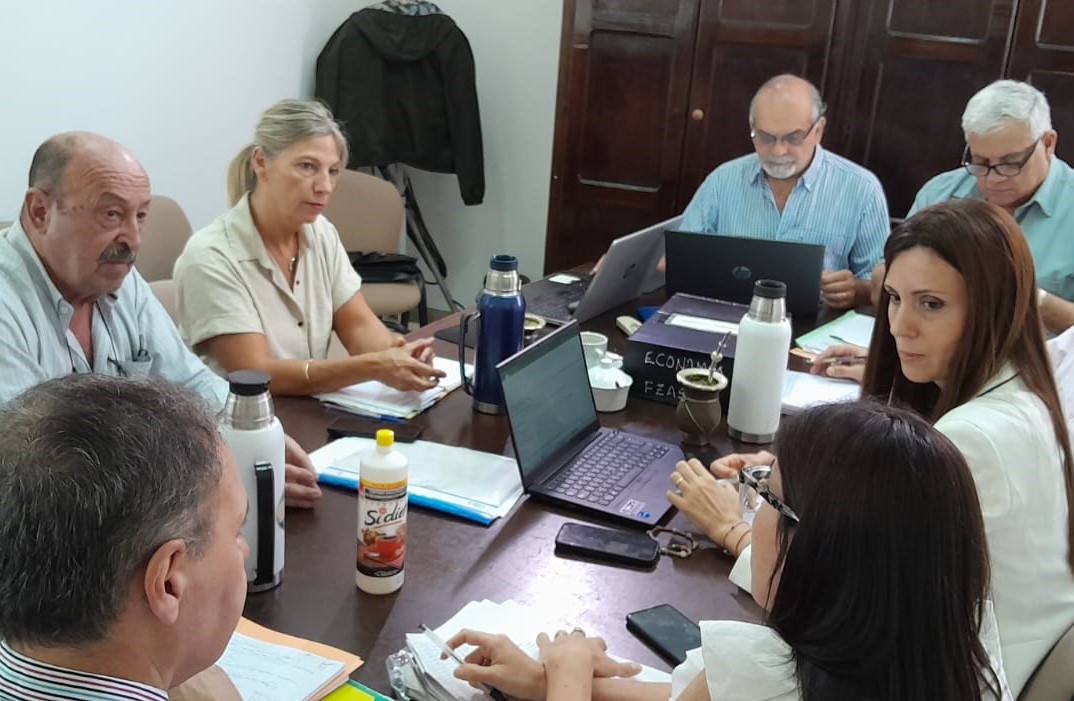 Funcionarias de Secretaría de Hacienda y Finanzas informaron a concejales sobre la Tarifaria 2025