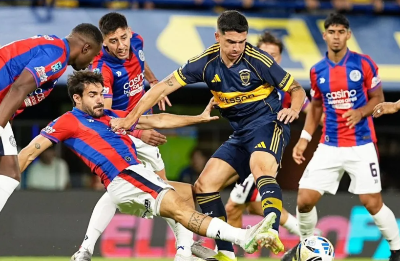 Boca empató 1-1 con San Lorenzo en la Bombonera y se fue entre silbidos