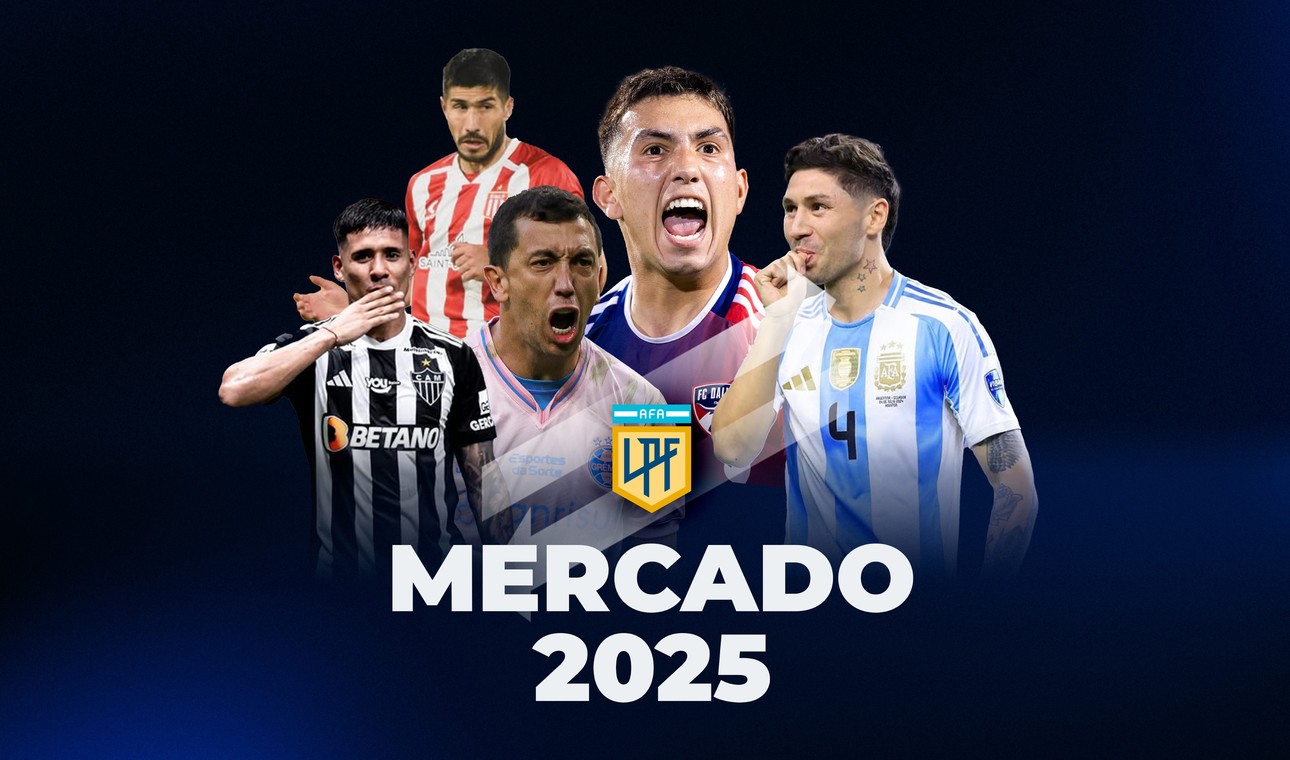 Mercado de Pases del fútbol argentino: altas y bajas para la Liga Profesional 2025