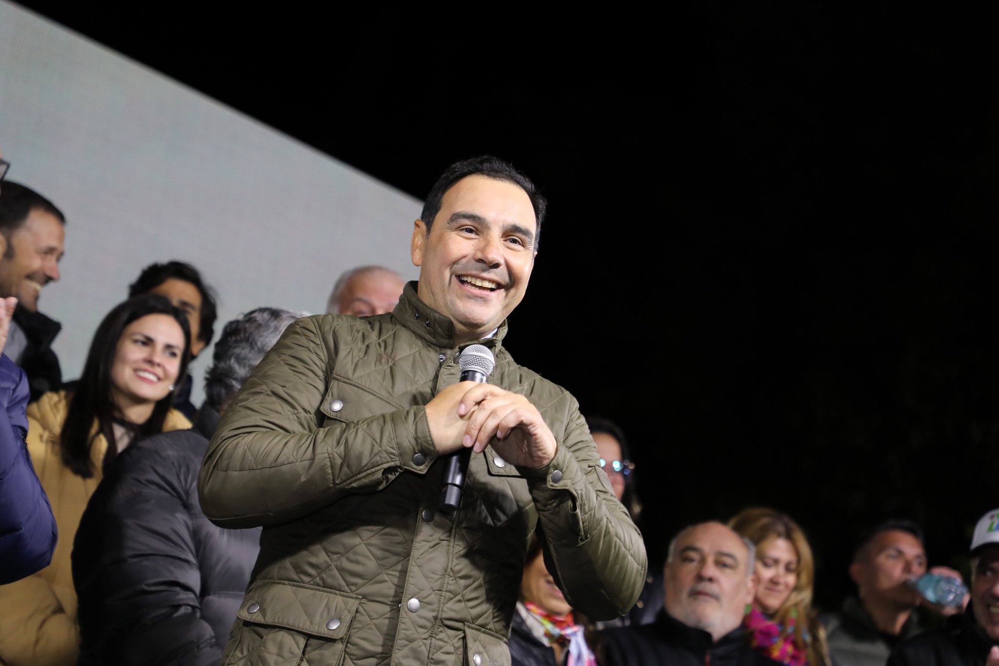 Tras la victoria Valdés agradeció a la ciudadanía y a la militancia