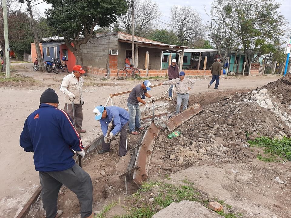 El municipio avanza con obras en distintos puntos de la ciudad