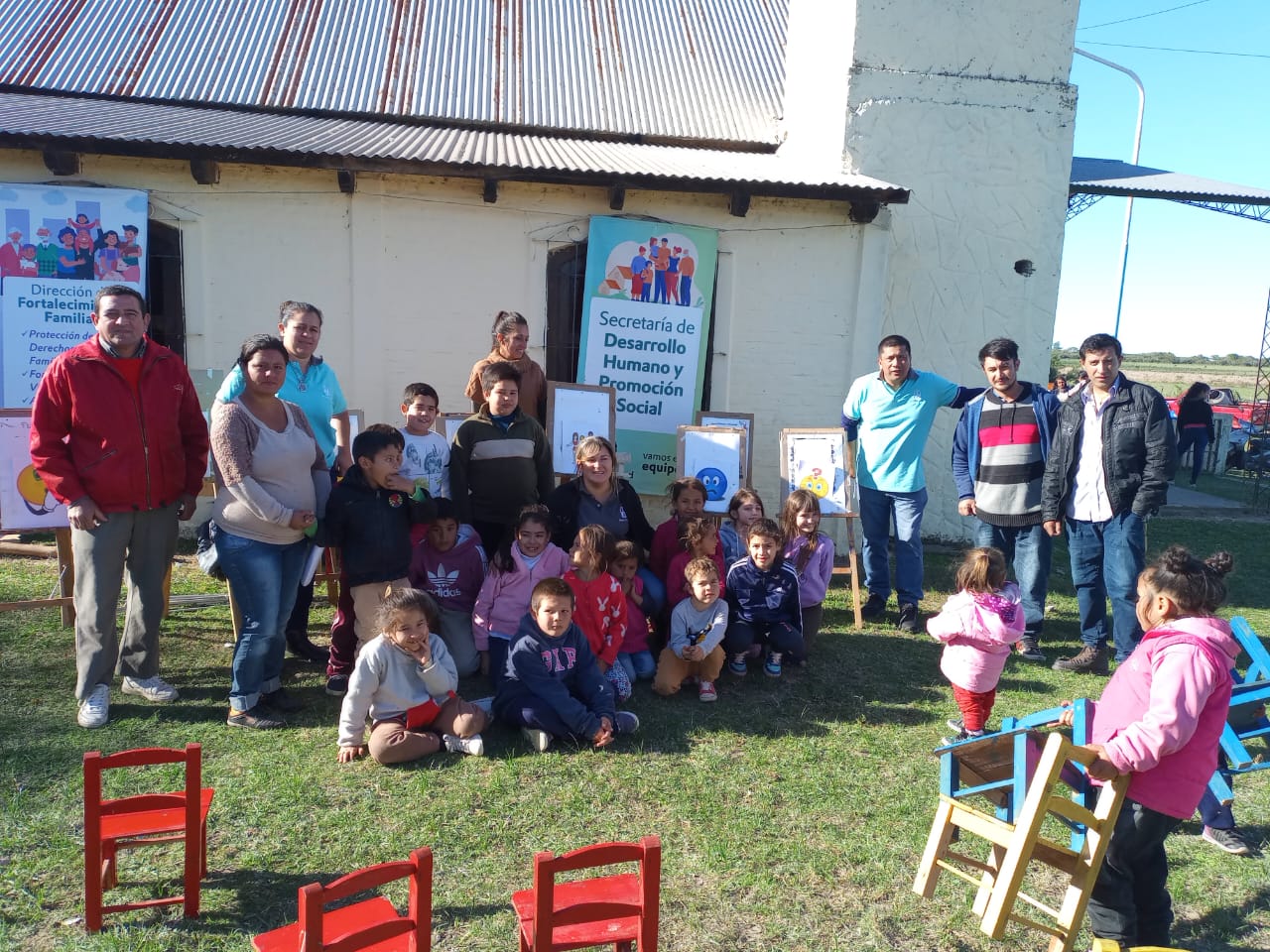DESARROLLO HUMANO PROPUSO TARDE DE RECREACIÓN, JUEGOS Y ENSEÑANZA EN PARAJE IFRAN