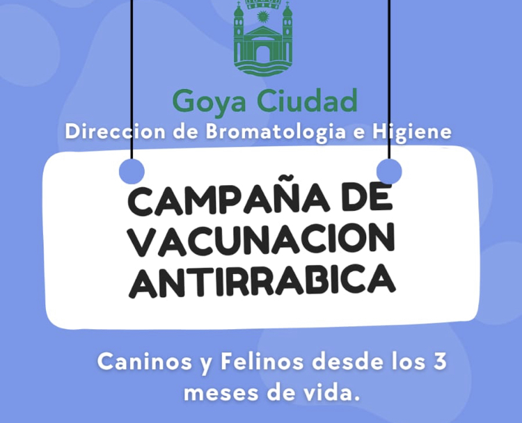 CAMPAÑA DE VACUNACIÓN ANTIRRÁBICA