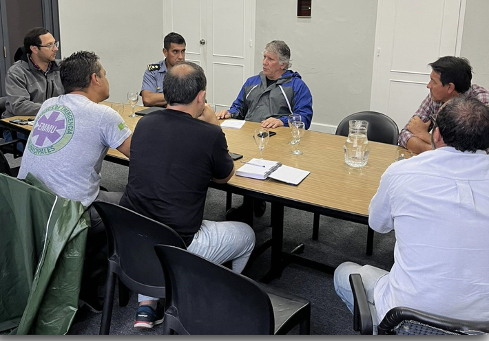 Reunión del Comité de Operaciones de Emergencia Goya (COE)