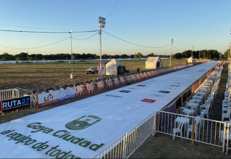 TODO LISTO PARA EL BRILLO DE LA NOCHEINAUGURAL