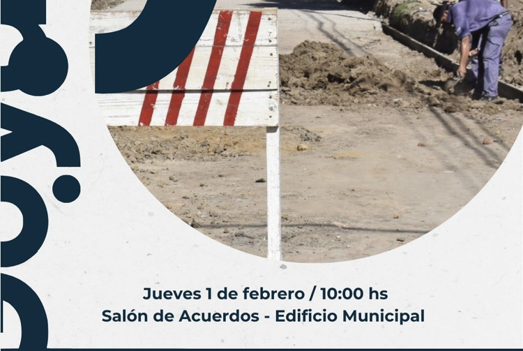 PLAN DE BACHEO: CONFERENCIA DE PRENSA A LAS 10hs