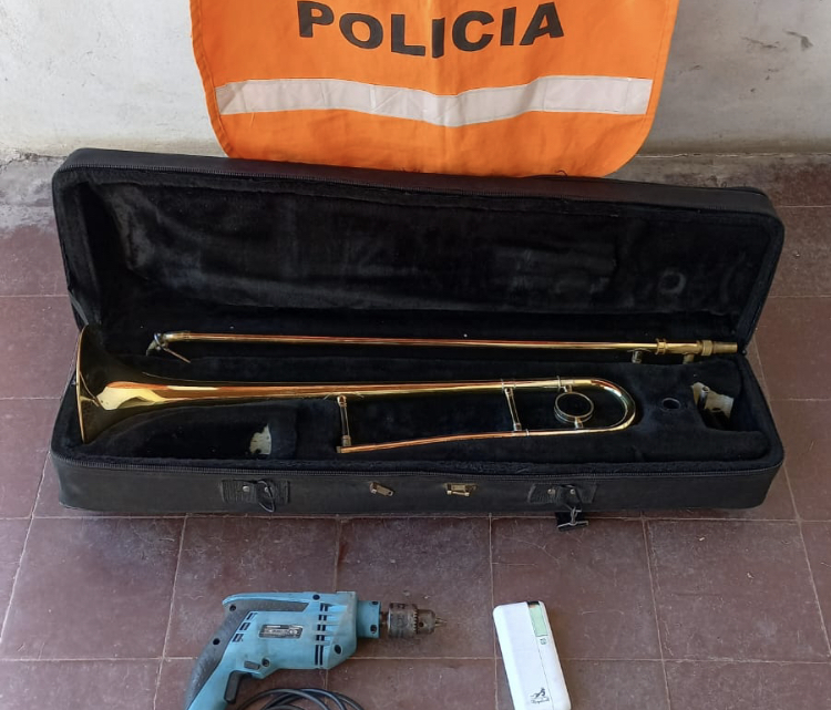 Policía de Corrientes recuperó instrumento musical