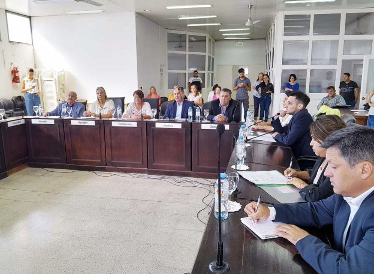 Quedaron integradas las siete comisiones de trabajo del Concejo Deliberante de Goya