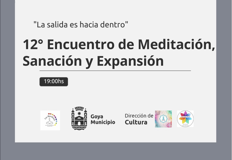 12º ENCUENTRO DE MEDITACIÓN, SANACIÓN Y EXPANSIÓN