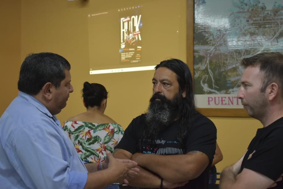 Presentaron la segunda edición del "Santa Rock" en Casa de la Cultura Municipal