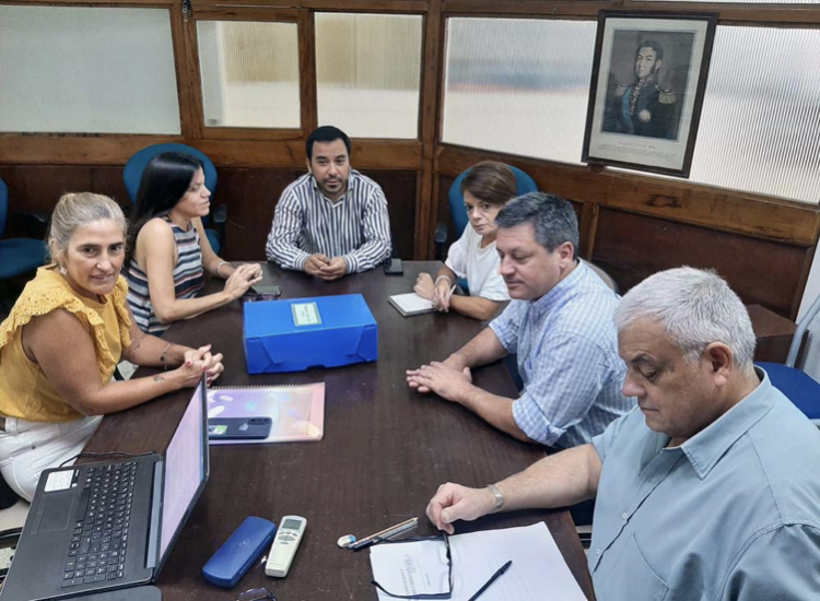 Reuniones de trabajo en el HCD de Goya de las comisiones de Cultura, de Producción, de Obras Públicas y de Transporte