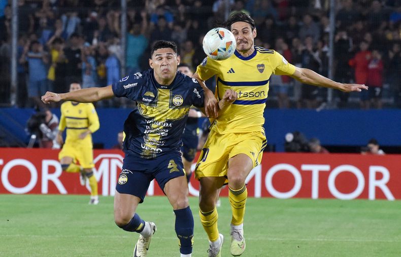Con un golazo de Cavani, Boca lo dio vuelta en Paraguay a Sportivo Trinidense      
