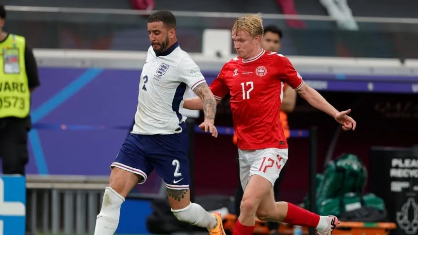 Inglaterra y Dinamarca empataron y le ponen suspenso su grupo de la Eurocopa