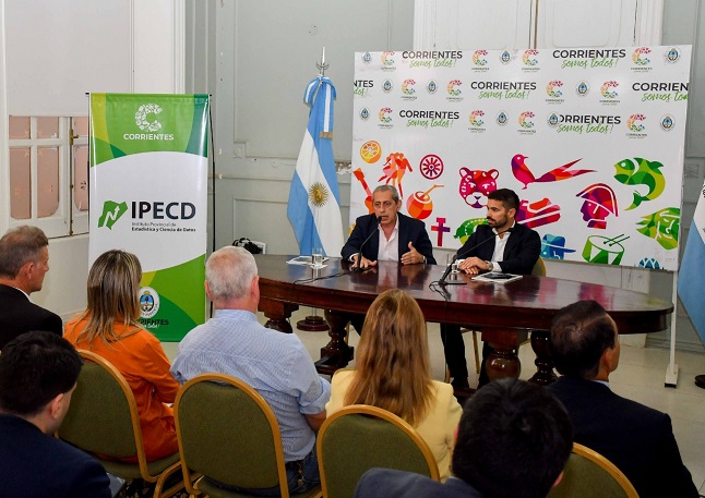 El Gobierno de Corrientes presentó el Producto Bruto Geográfico de la provincia