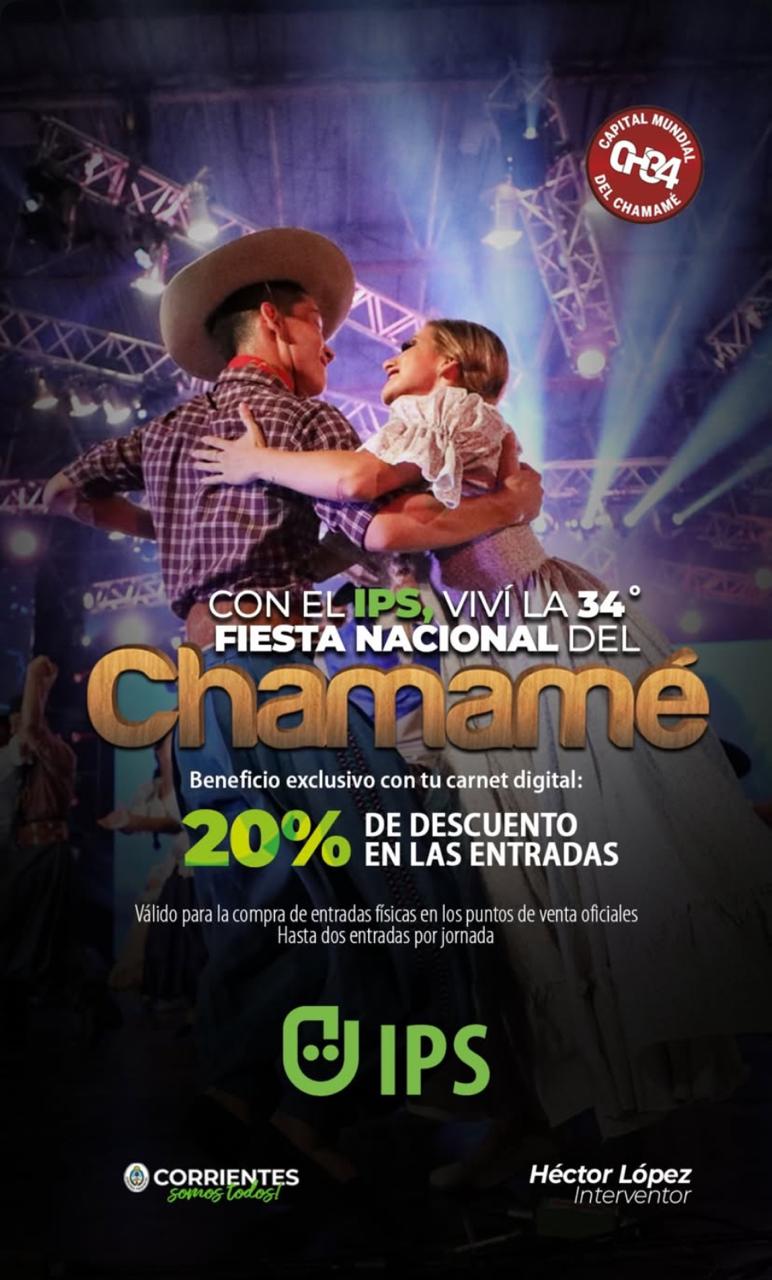 34º EDICIÓN DE LA FIESTA NACIONAL DEL CHAMAMÉ