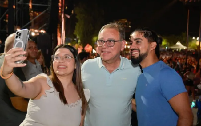 Tassano destacó el acompañamiento de la gente en la Fiesta del Chamamé