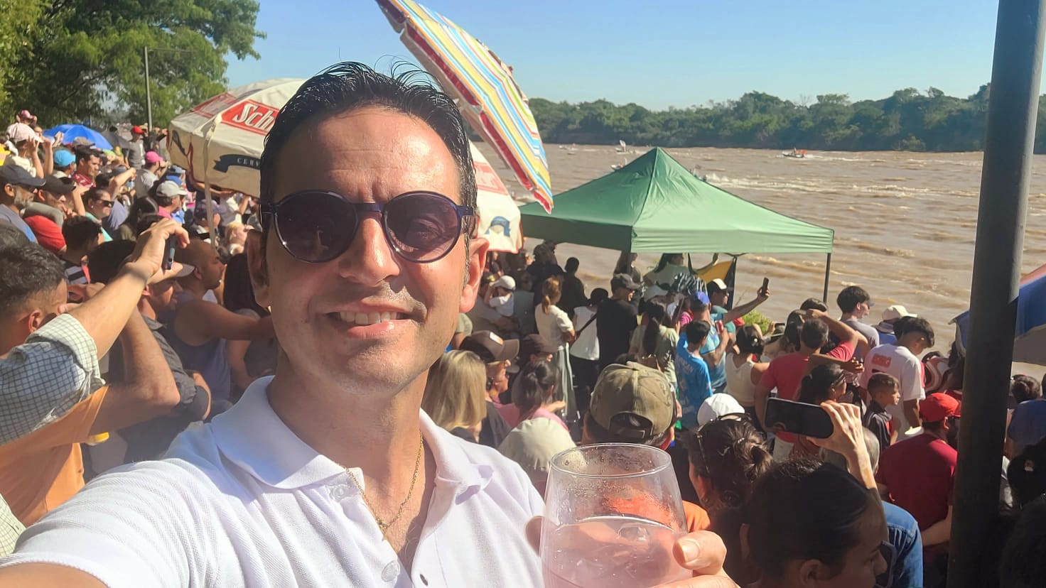 IGNACIO GONZÁLEZ PRIETO: “ME IMPRESIONÓ LA FIESTA DEL SURUBÍ, LA GENTE Y TODO LO QUE GIRA ALREDEDOR”