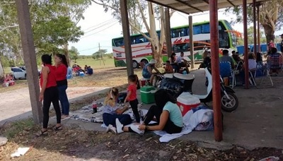 Iniciaron operativo de control para el orden en el predio del gaucho Gil