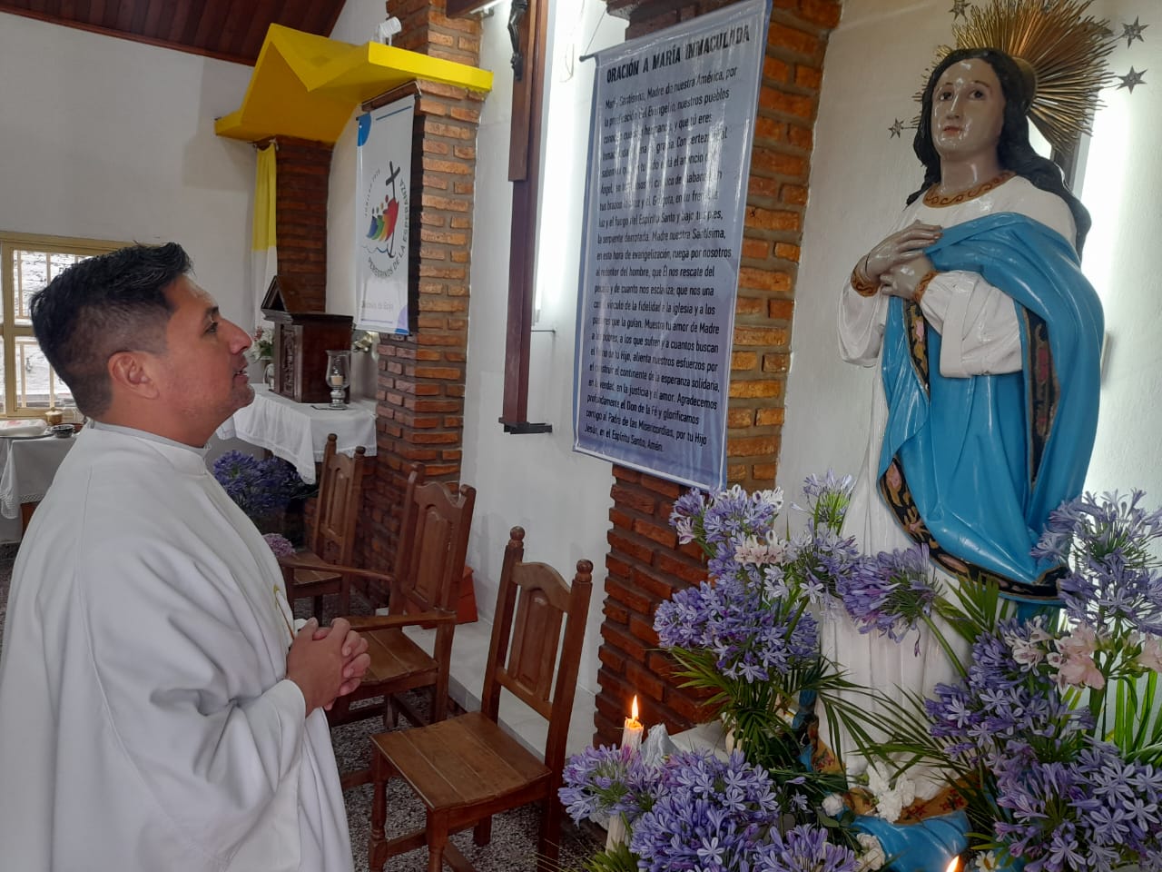 Gran devoción a la Inmaculada Concepción de la Santísima Virgen María en Goya
