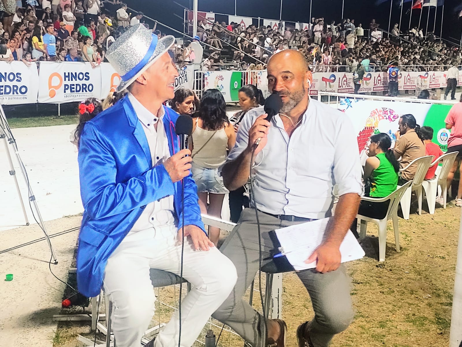 JORGE “GABBY” BARBOZA: UNA VOZ INCONFUNDIBLE QUE REVITALIZA EL CARNAVAL DE GOYA