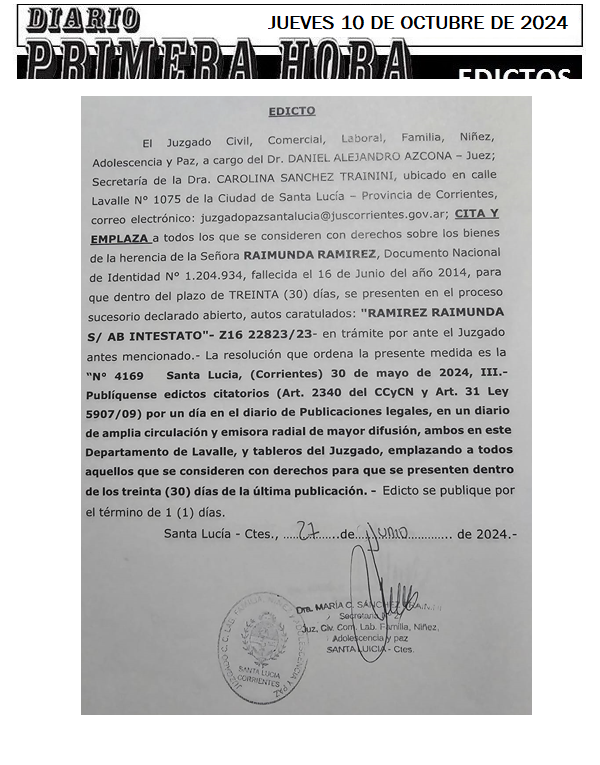 JUEVES 10 DE OCTUBRE DE 2024 Dia 1 ESTER UMERES