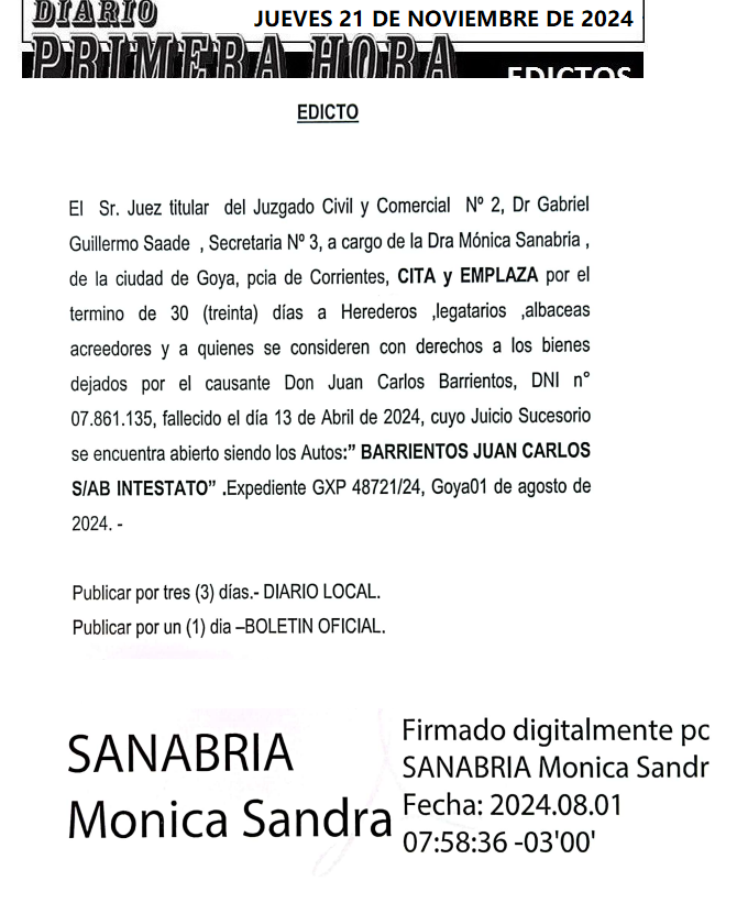 JUEVES 21 DE NOVIEMBRE DE 2024 DIA 3 VERGES
