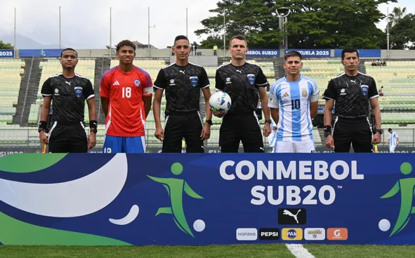 La Selección Argentina Sub-20 venció a Chile en el debut en el hexagonal final del Sudamericano 2025