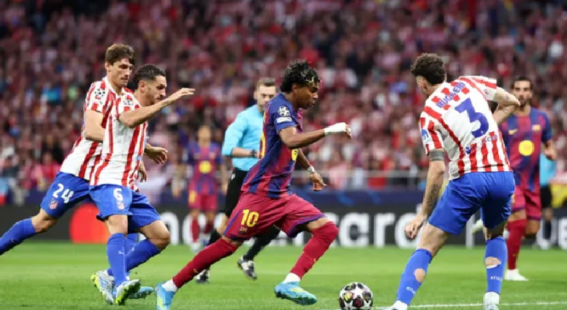 ATLÉTICO MADRID CAYÓ ANTE BARCELONA PERO AVANZÓ A SEMIFINALES DE LA CHAMPIONS LEAGUE