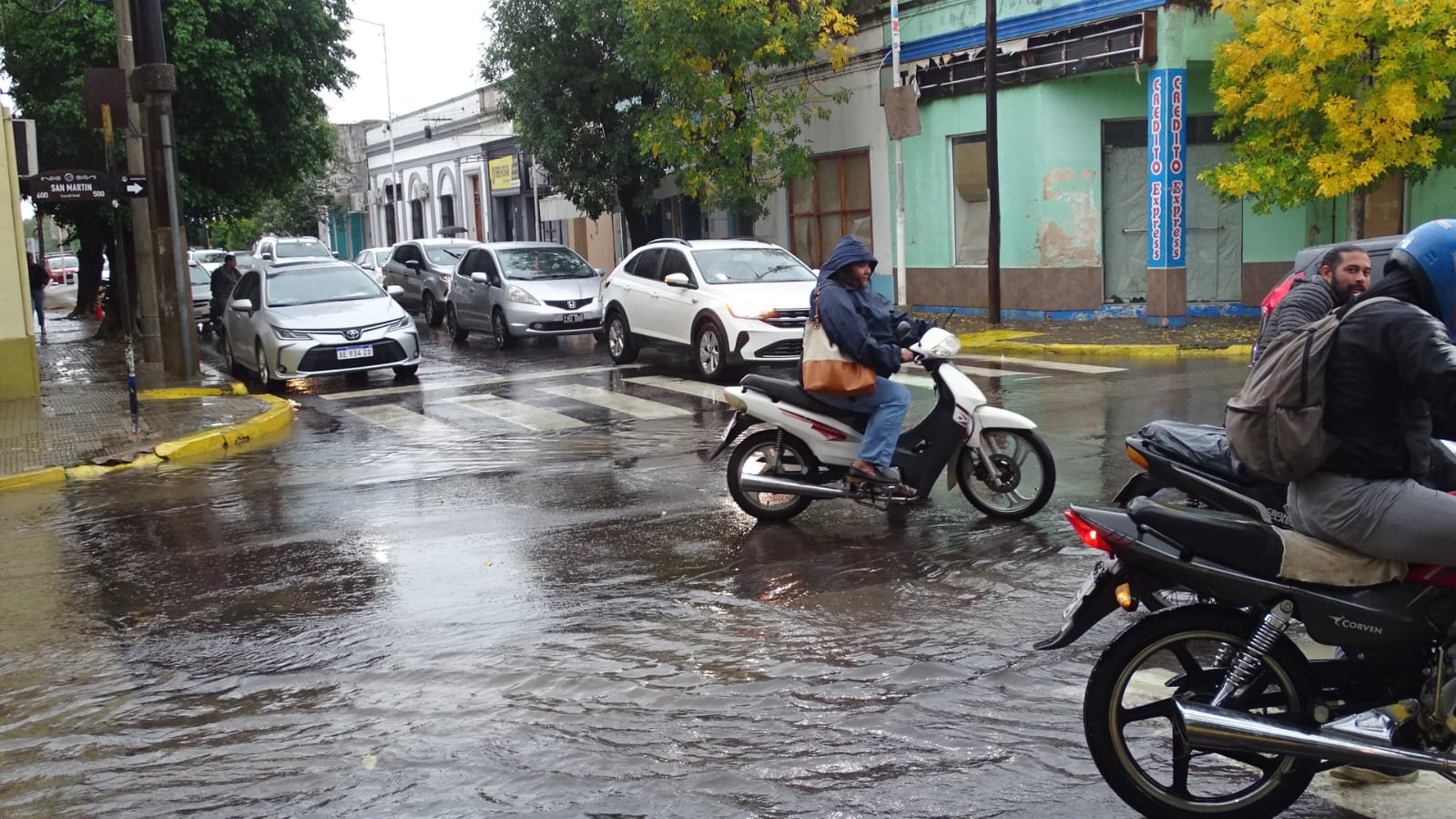 LLUVIA CAÍDA EN NUESTRA CIUDAD 76 MILÍMETROS