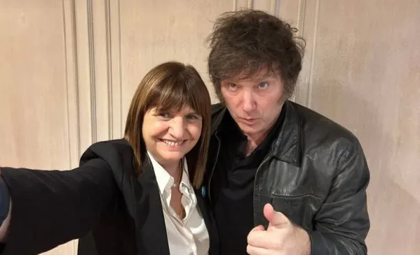 Javier Milei respaldó a Patricia Bullrich en su cruce con Mauricio Macri: "Adoro a mi ministra"