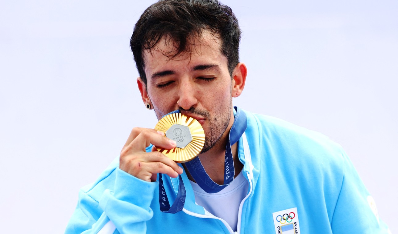 Maligno Torres hizo historia: medalla dorada para Argentina en los Juegos Olímpicos 2024 con el BMX freestyle