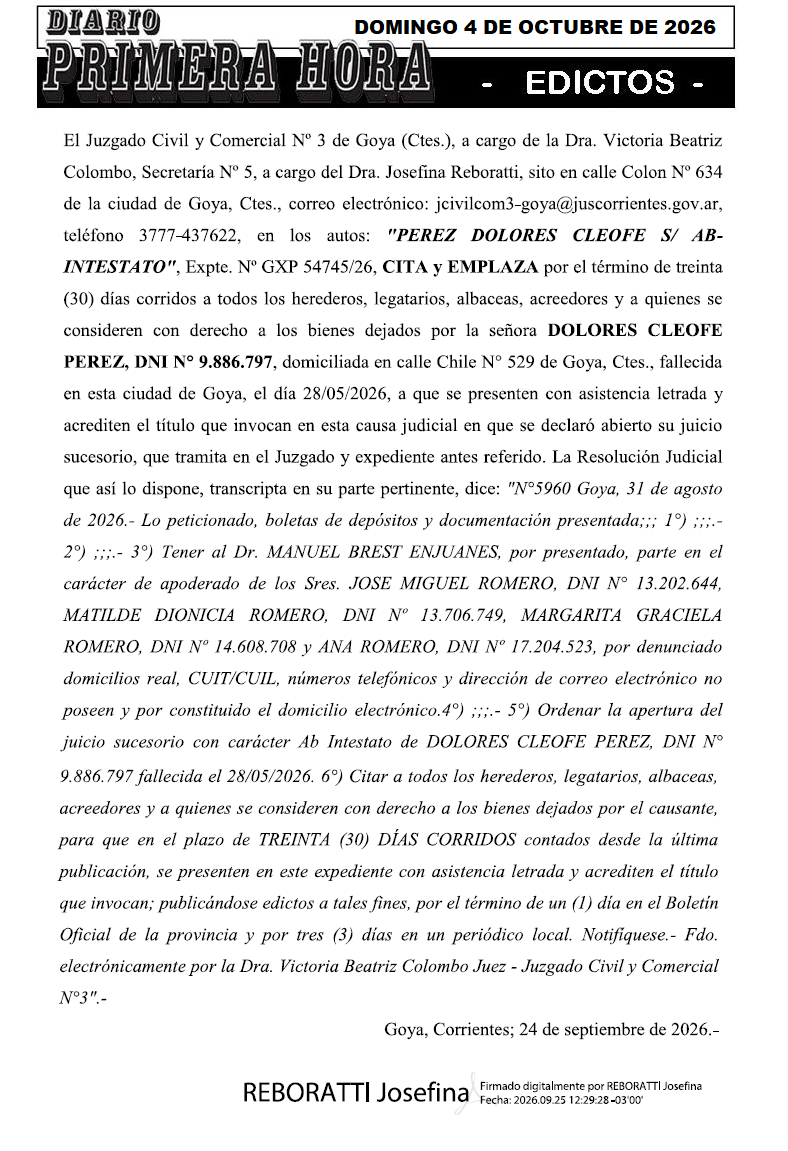 MANUEL BRES EDICTO DIA 3