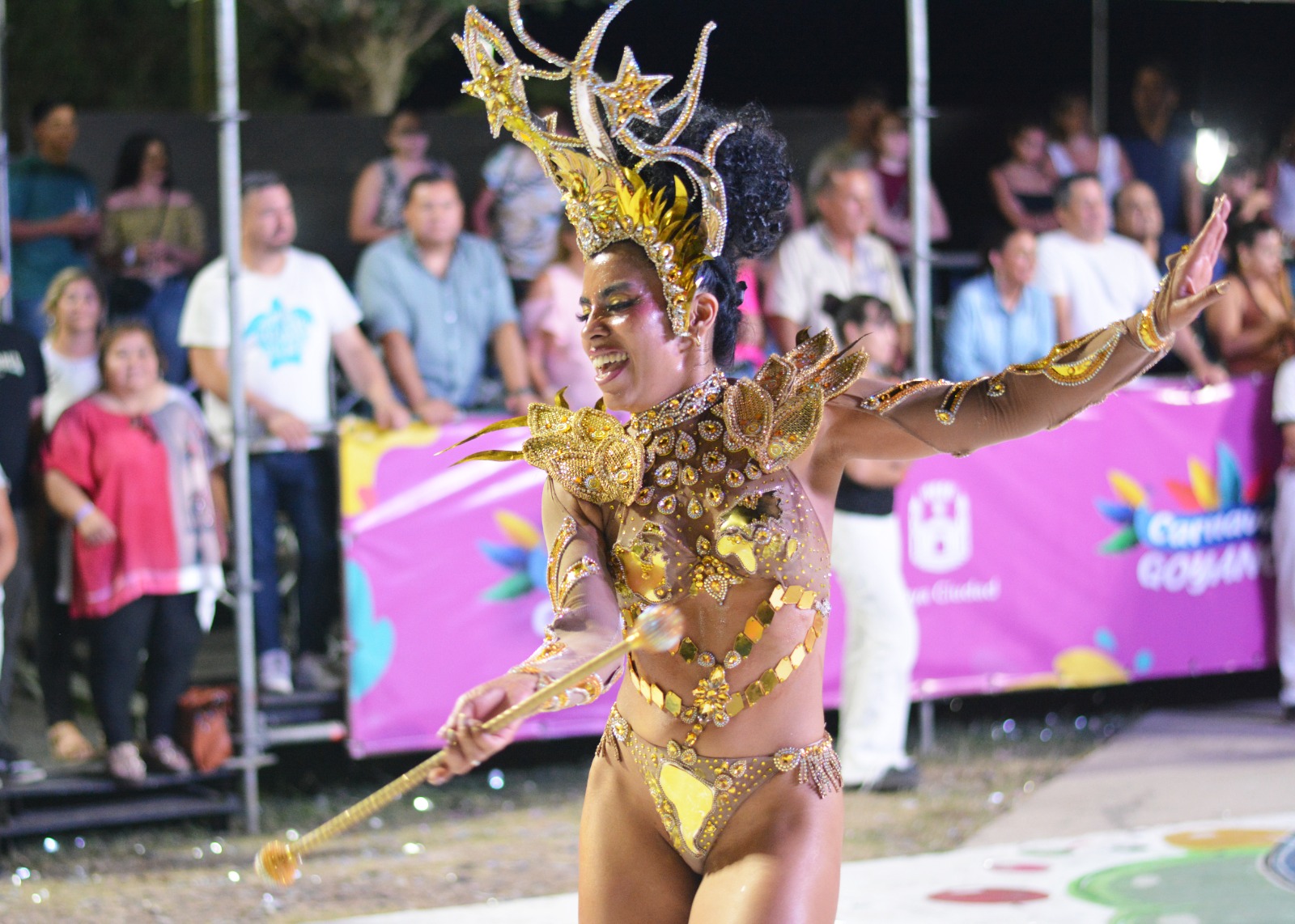 MARIANA PEREYRA, BASTONERA DE BATERÍA Y MEJOR BAILARINA DEL CARNAVAL GOYANO 2026
