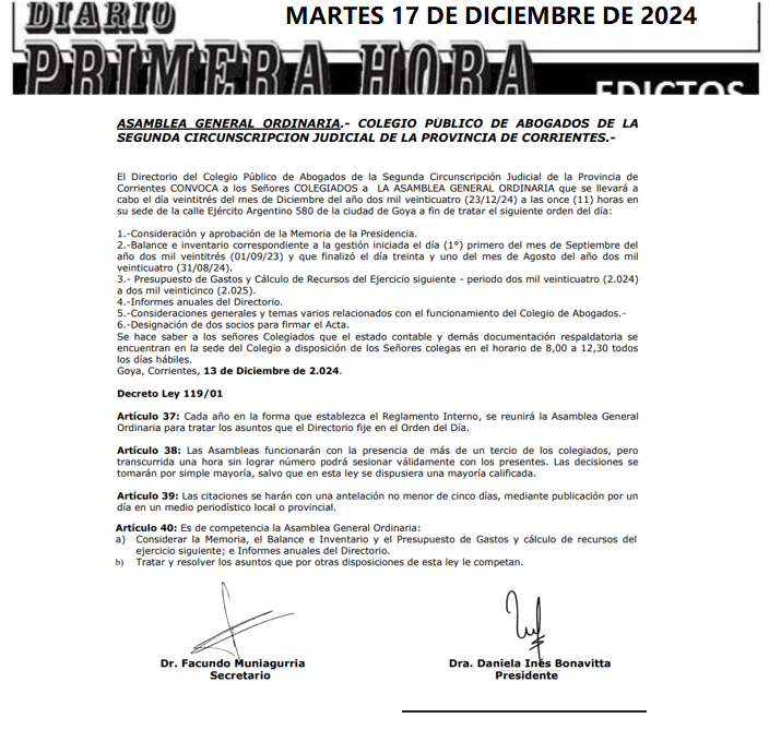MARTES 17 DE DICIEMBRE DE 2024 DIA 3 COLEGIO