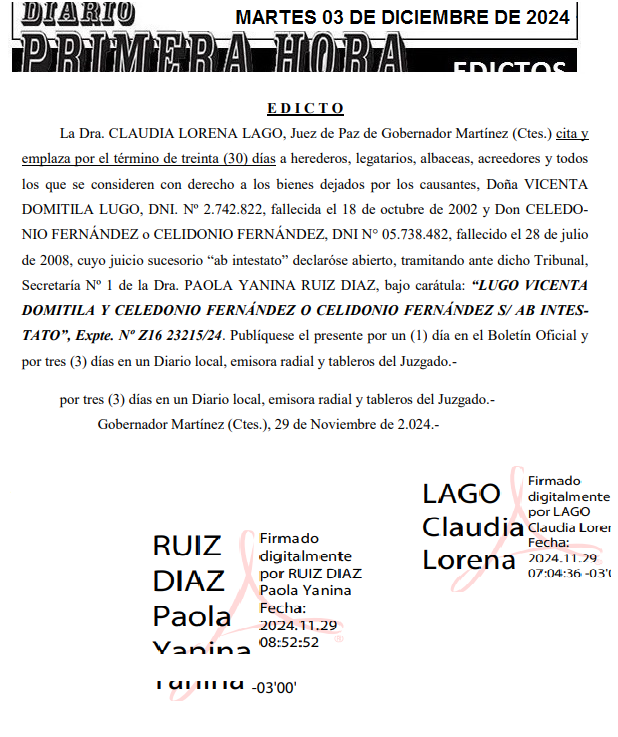 MARTES 3 DE DICIEMBRE DIA 2 LAGO