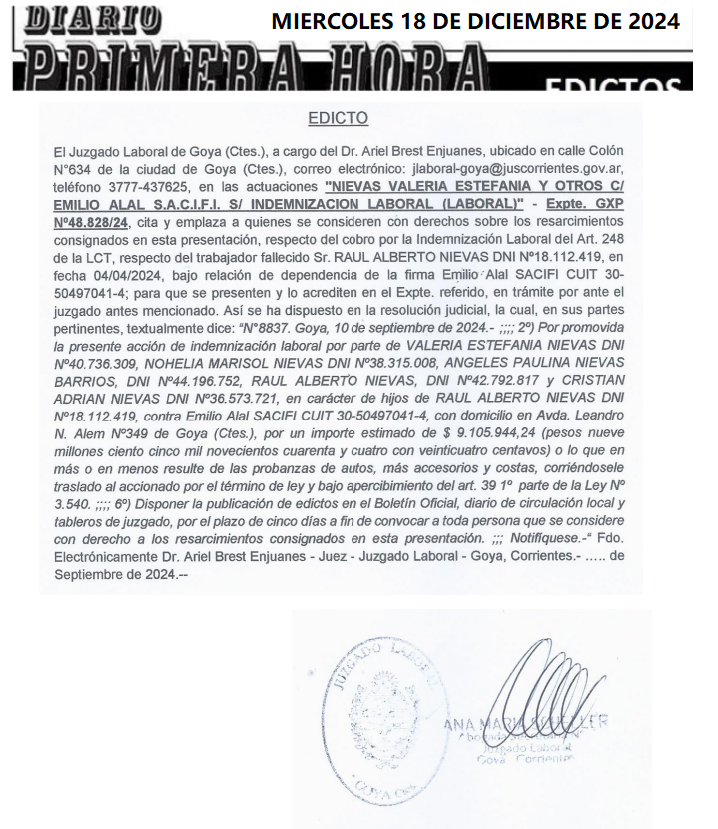 MIERCOLES 18 DE DICIEMBRE DE 2024 DIA 3 MONTTI