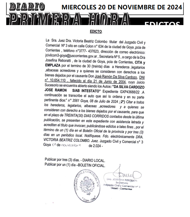 MIERCOLES 20 DE NOVIEMBRE DE 2024 Dia 2 verge