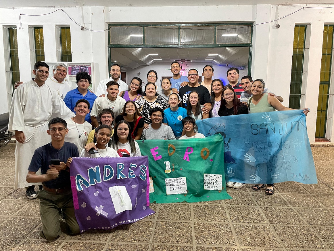 Jóvenes de la Parroquia Itati culminaron la misión en paraje Soledad.