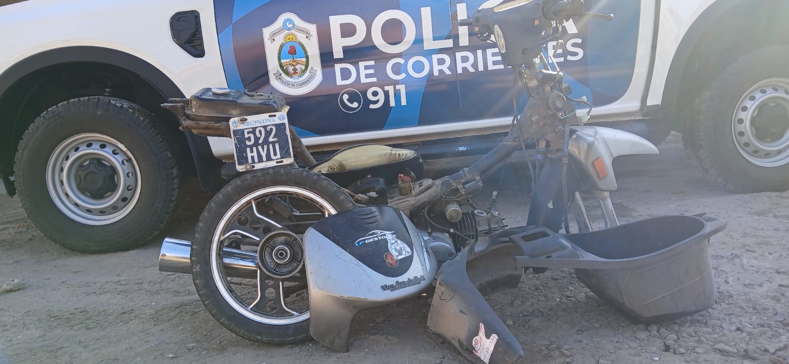 LA COMISARÍA CUARTA RECUPERÓ UNA MOTO QUE HABÍAN ROBADO